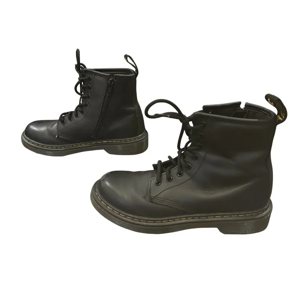 Dr. Martens Children's Size 2 Black Boots